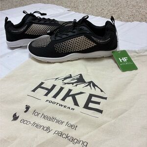 Hike Black and White Sneakers